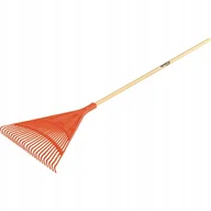 Grabie i motyki - Grabie ogrodowe do liści 27 zębów z trzonkiem drewnianym 1800x610mm AGTECH - miniaturka - grafika 1