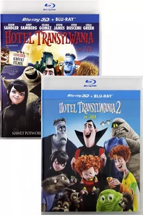 Pakiet: Hotel Transylwania 3D / Hotel Transylwania 2 3D Pakiet - Kino familijne Blu-Ray - miniaturka - grafika 1