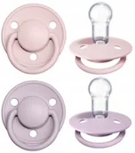 Smoczki uspokajające - Bibs De Lux Smoczek Uspokajający 0-36 Silikon 2Pak - miniaturka - grafika 1