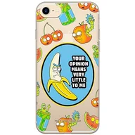 Etui i futerały do telefonów - ERT GROUP etui na telefon Iphone 7/8/ SE 2/ SE 3, case oryginalny i oficjalnie licencjonowany przez Rick and Morty, wzór Rick & Morty 009, plecki z TPU częściowo przeźroczyste - miniaturka - grafika 1