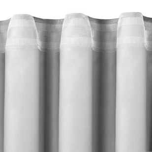 Homede, Zasłona Milana na taśmie wave Szenila, Turkusowy, 420x175 cm - Zasłony - miniaturka - grafika 1