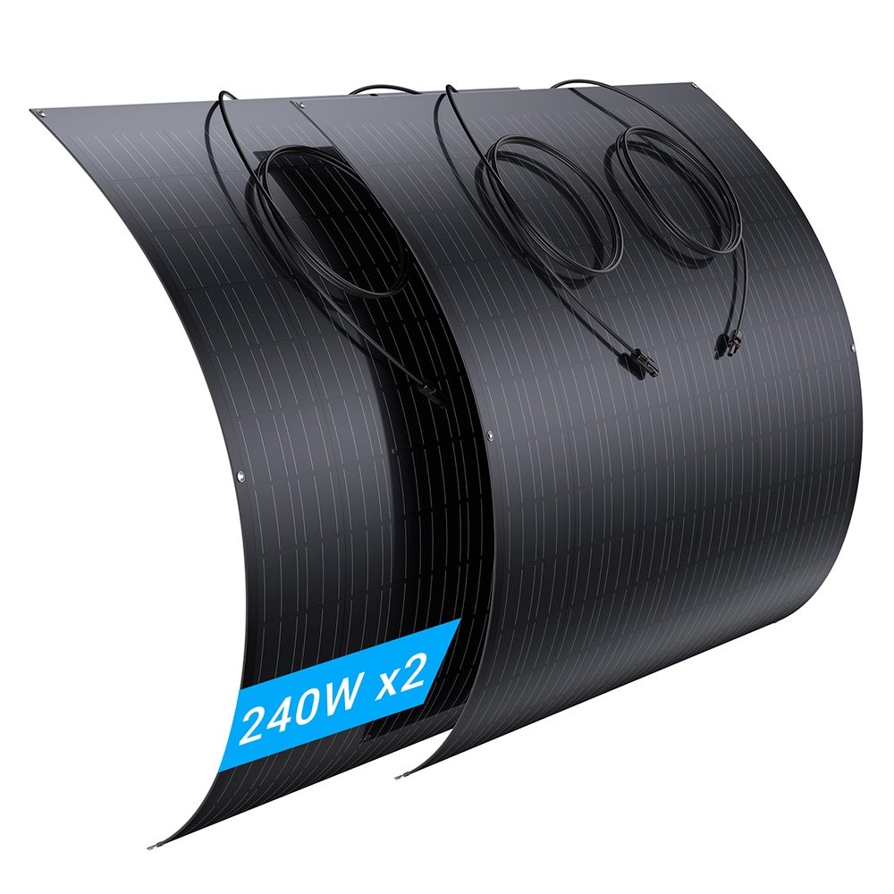 LIONSHEE LS-SP240 240W Flexible Solar Panel 2PCS