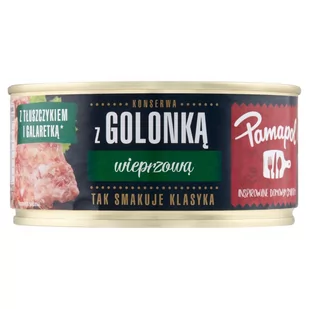 Pamapol Konserwa z golonką wieprzową 300 g - Pasztet i przetwory mięsne - miniaturka - grafika 1