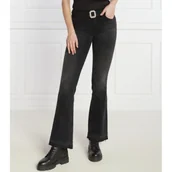 Spodnie damskie - Liu Jo Jeansy | Regular Fit | denim - miniaturka - grafika 1