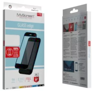 MYSCREEN Protector Protector LiteGlass Edge FG Szkło do Apple iPhone 7/8 Czarne + EKSPRESOWA (PROGLAFULGAPIP7C) - Szkła hartowane na telefon - miniaturka - grafika 1