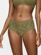 Majtki damskie - Triumph Figi klasyczne z wysokim stanem Amourette 10210675 Zielony - miniaturka - grafika 1