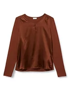 Koszulki i topy damskie - Gerry Weber T-shirt damski, Brązowy (Cognac. 70457), 34 PL - miniaturka - grafika 1