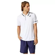 Tenis ziemny - Koszulka sportowa męska Asics Court Polo Shirt - miniaturka - grafika 1