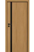 Drzwi wewnętrzne - Pol-Skone Dzwi Wewnętrzne Z Szybą Impuls W14 Dąb Polski 276 - miniaturka - grafika 1