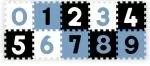 BabyOno puzzle piankowe 10szt. Cyfry - Maty piankowe - miniaturka - grafika 2