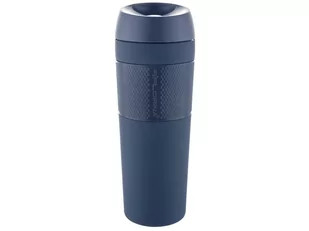 Kubek termiczny nierdzewny Leo 450 ml niebieski mat Florina - Kubki termiczne - miniaturka - grafika 1