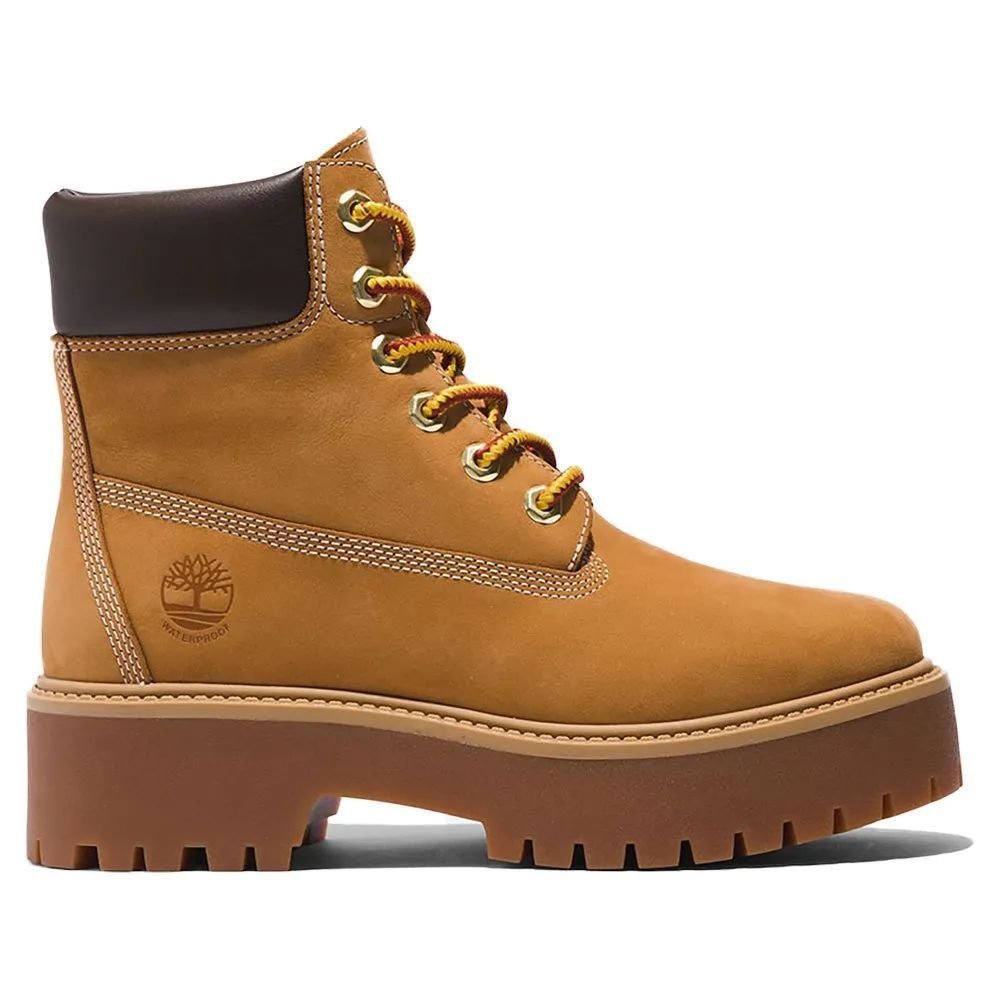 tronchetto e stivaletto donna timberland tb1a5rjd2311 6 in lace wheat