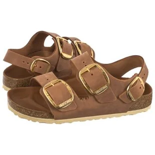 Sandały Milano Big Buckle Cognac 1024067 (BK251-b) Birkenstock - Sandały damskie - miniaturka - grafika 1