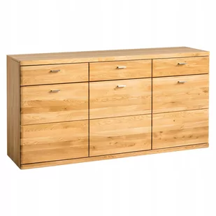 Drewniana Komoda Z Szufladami Do Salonu Dąb - Komody Drewniana Komoda Z Szufladami Do Salonu Dąb - Komody - miniaturka - grafika 1