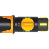 Inne akcesoria do nawadniania - Fiskars Szybkozłącze z Zaworem Regulacyjnym ON/OFF 9 mm 3/8&quot; Fiskars 1027085 1027085 - miniaturka - grafika 1