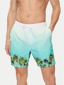 Kąpielówki męskie - Guess Szorty kąpielowe F4GT18 WG2A2 Niebieski Regular Fit - miniaturka - grafika 1