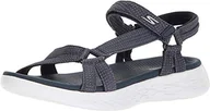 Sandały damskie - Skechers On-The-go 600-Brilliancy sportowe sandały damskie, niebieski - niebieski morski - 42 EU Schmal - miniaturka - grafika 1