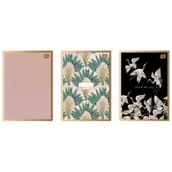 Zeszyty szkolne - Zeszyt A4/60K linia Metallic Satin Gold 5szt) Nowa - miniaturka - grafika 1