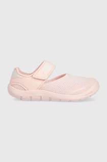 Buty dla dziewczynek - New Balance sandały dziecięce NBYO208 kolor różowy - grafika 1