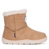 Buty dla dziewczynek - Śniegowce Lasocki Kids ZERO CI12-ZERO-04 Beżowy - miniaturka - grafika 1