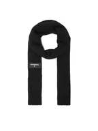 Apaszki i szaliki damskie - Patrizia Pepe Szalik 2F0110/K9O3A-K103 Czarny - miniaturka - grafika 1