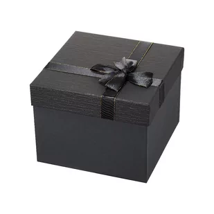 PUDEŁKO prezentowe 21 x 21 x 16 cm BLACK VILLA ITALIA - Zestawy upominkowe - miniaturka - grafika 1