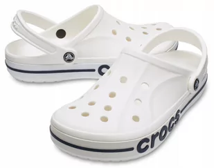 Wygodne Klapki Crocs Bayaband Clog Biały 46,5 - Moda i Uroda OUTLET - miniaturka - grafika 1