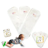 Pieluchy - 3 Sztuki Wkłady Do Pieluch Wielorazowych Nb Dla Noworodka Superchłonne - miniaturka - grafika 1