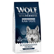 Sucha karma dla psów - Wolf of Wilderness "RAW TASTE" MINI krokiety - „Scandinavian Fjords”, 1kg - miniaturka - grafika 1