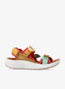 Sandały damskie Keen Elle Sport Backstrap - golden yellow/lichen - Sandały damskie - miniaturka - grafika 1