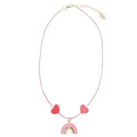 Biżuteria dla dzieci - Rockahula Kids naszyjnik dla dziewczynki Cheerful Rainbow - miniaturka - grafika 1