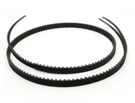 Łańcuchy rowerowe - Veer Veer Split Belt Pro Drive Belt 14mm, black 158T 2021 Łańcuchy 158-8-14P1 - miniaturka - grafika 1
