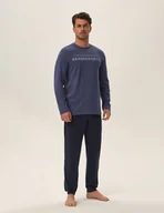 Piżamy męskie - Piżama Jumper 41904-95X Niebieski - miniaturka - grafika 1