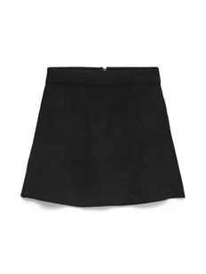 Vero Moda Spódnica mini Saba 10325944 Czarny Regular Fit - Spódnice - miniaturka - grafika 1