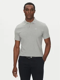 Barbour Polo Original Sports MML0358GY52 Szary Tailored Fit - Koszulki męskie - miniaturka - grafika 1