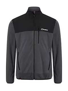 Kamizelki męskie - BERGHAUS męska kamizelka polarTec Kyberg PolarTec szara pinripe/Jet Black, X-Small 4A000789 - grafika 1