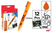 Kreda - Kreda w płynie pomarańczowa (12szt) - MP Main Paper - miniaturka - grafika 1
