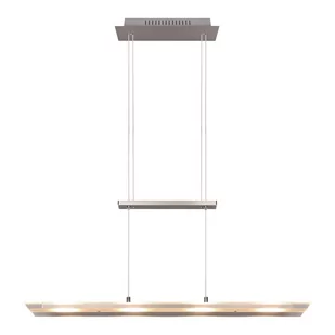 Szara lampa wisząca LED ze szklanym kloszem Milos – Trio - Lampy sufitowe - miniaturka - grafika 1