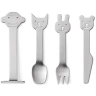 Zestawy sztućców - Gense Zestaw sztućów dla dzieci Animal Friends 7744184 - miniaturka - grafika 1