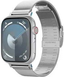 Spigen Pasek Sleek Link do Apple Watch 41/40/38mm, srebrny - Akcesoria do smartwatchy - miniaturka - grafika 1