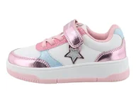 Buty dla dziewczynek - Tom Tailor Kids Dziewczęce 9570240001 sneakersy, Różowy, biały, turkus, 33 EU - miniaturka - grafika 1