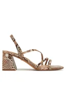 Sandały damskie - Aldo Sandały Atlanticus 13917670 Brązowy - miniaturka - grafika 1