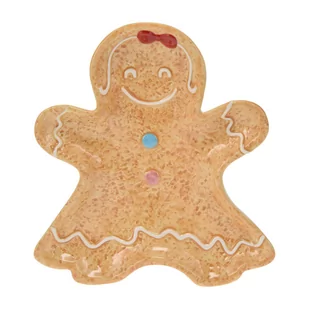 Świąteczne naczynie w kształcie piernika, 22 x 19 cm, COOKIE - Bombki - miniaturka - grafika 1