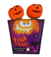 Bombonierki i czekoladki - Praliny Czekoladowe Halloween Trich or Treat z opaską - miniaturka - grafika 1