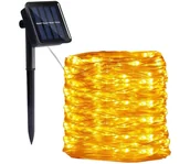 Lampy ogrodowe - LED - Łańcuch solarny 300xLED/0,12W/1,2V 1xAA IP44 3000K - miniaturka - grafika 1