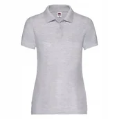 Koszulki i topy damskie - Koszulka Damska 65/35 Polo Heather Grey r. L - miniaturka - grafika 1