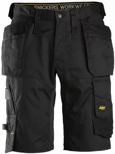 6151 Spodnie Krótkie Stretch AllroundWork z workami kieszeniowymi, luźne Snickers Workwear - Odzież robocza - miniaturka - grafika 1