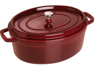 Staub Garnek Żeliwny Cocotte 33 cm Owoc Granatu 40509-692-0 - Garnki - miniaturka - grafika 2