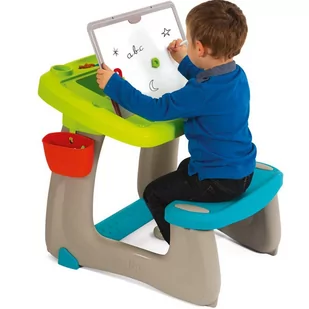 Smoby Stolik z tablicą - Zabawki kreatywne - miniaturka - grafika 4