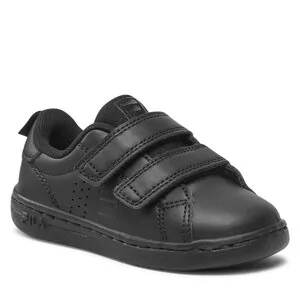 Buty dla chłopców - Sneakersy Fila - Crosscourt 2 Nt Velcro Tdl FFK0010.83052 Black/Black - grafika 1